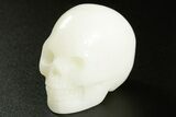 1.5" Polished "White Jade" Skulls - Photo 4
